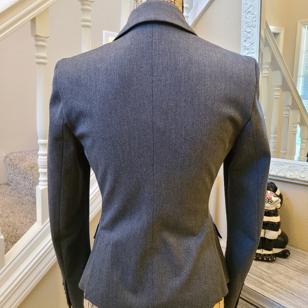 Gray Suit Jacket - image 2